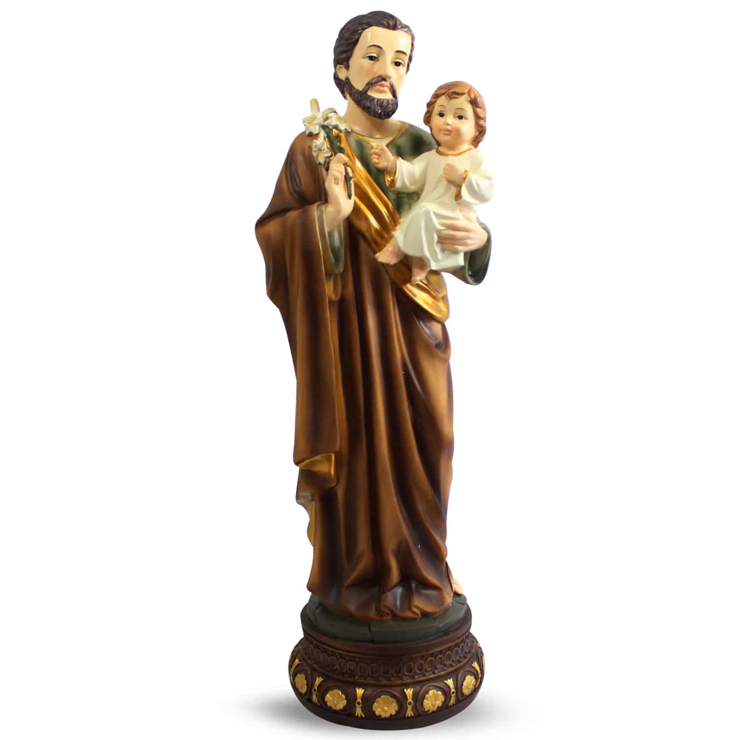Bild Josefs mit Kind Jesus (60 cm) unter Home & Living - Spirituelle Figuren - Christliche Figuren - Josef Figuren