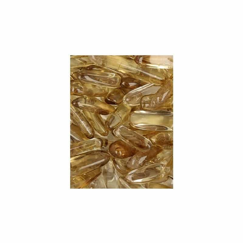 Citrin-Tumblestones Natural (20-30 mm) - 10 Gramm