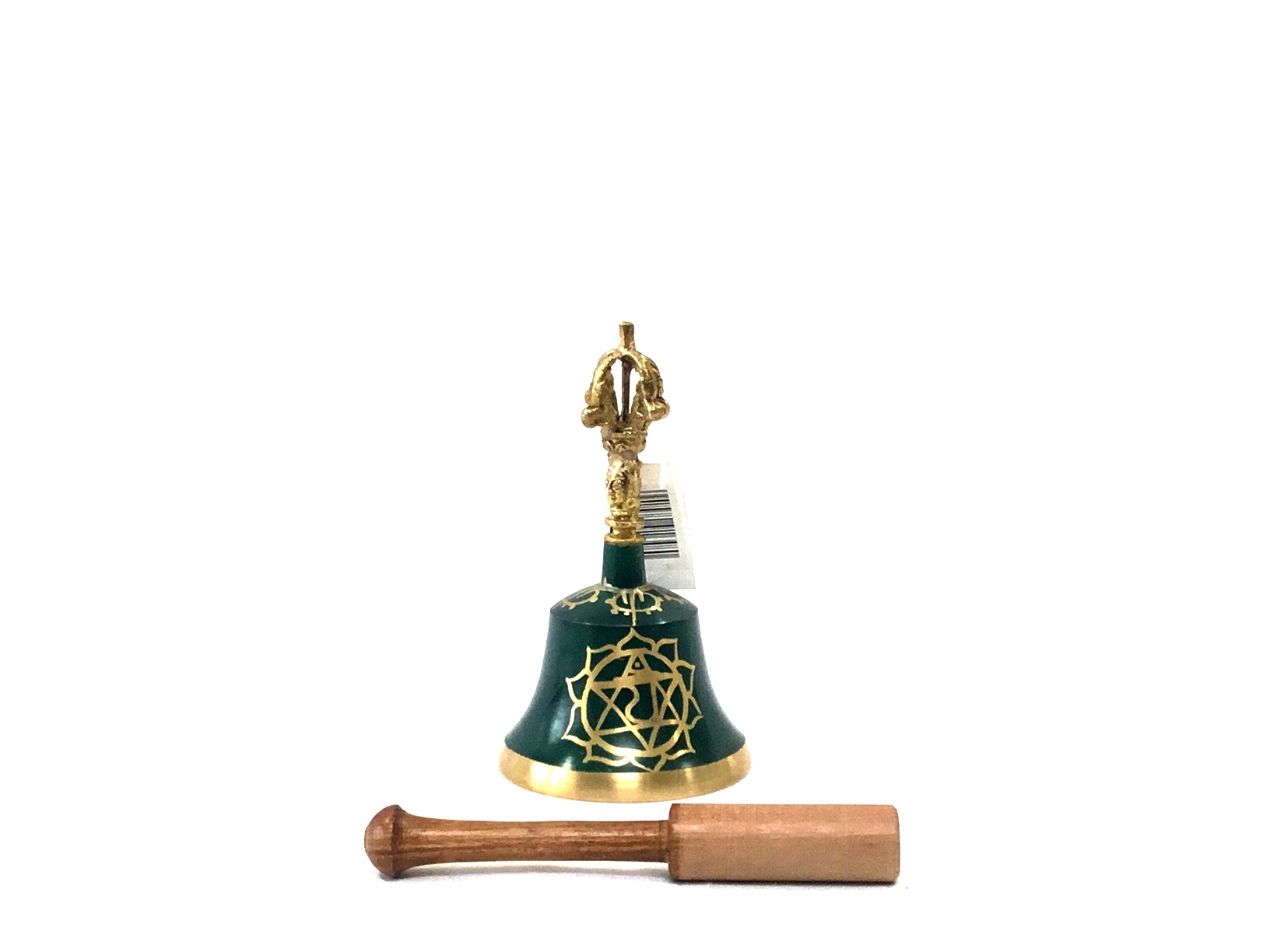 Dorji-Glocke mit Schl-ger Herz-Chakra (gr-n)