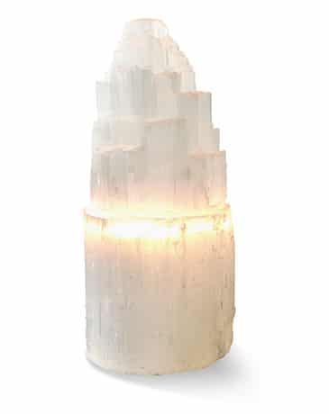 Edelstein Lampe Selenit- XL unter Home & Living - Stimmungslichter - Lampen