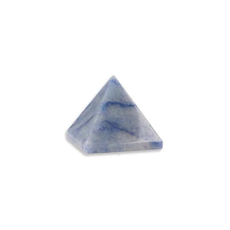Edelstein Pyramide Blauer Quarz (40 mm)