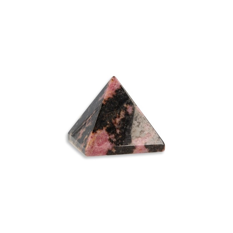 Edelstein Pyramide Rhodonit (40 mm) unter Edelsteine & Mineralien - Edelstein Formen - Edelstein Punkte - Edelsteine & Mineralien - Edelstein Formen - Pyramiden aus Edelsteinen