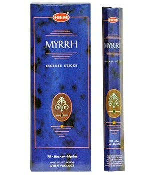 HEM R-ucherst-bchen Myrrhe (6 Packungen)