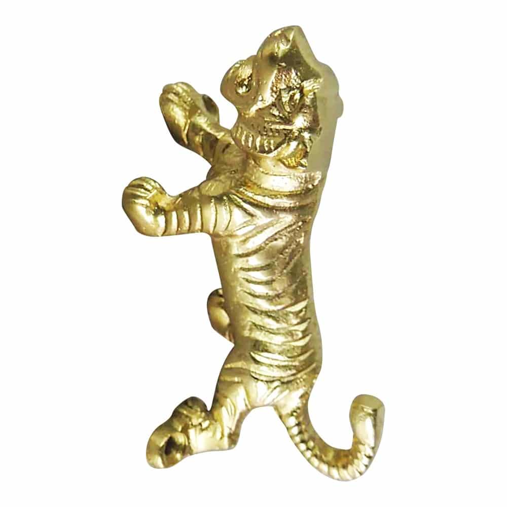 Kleiderhaken Gold Tiger