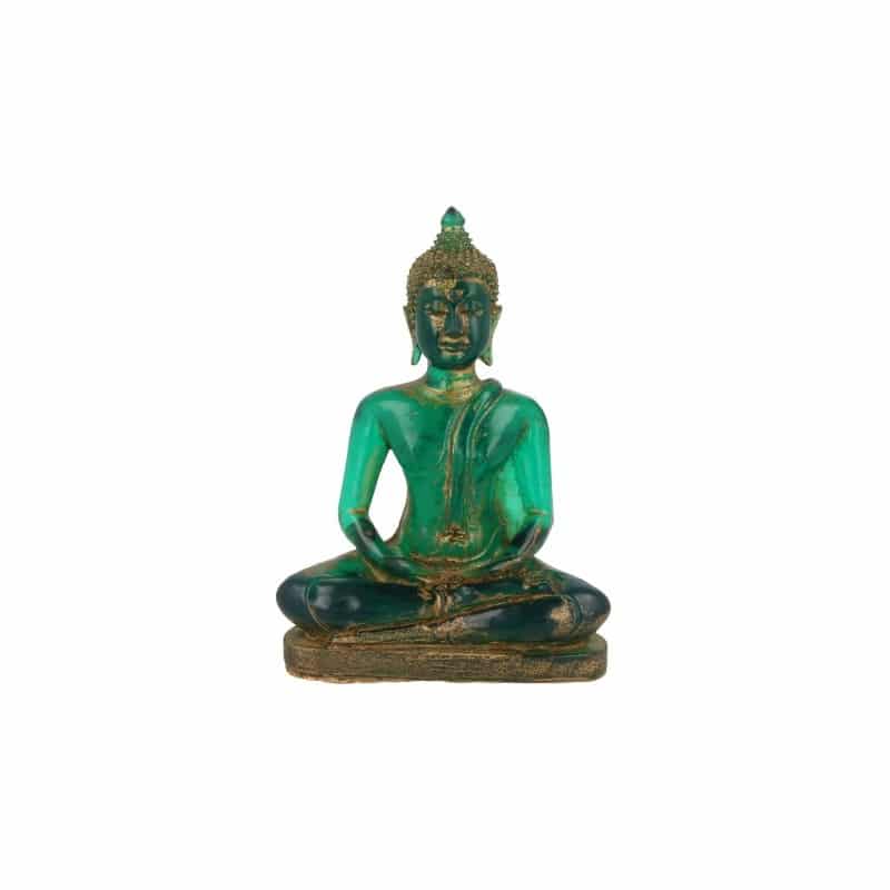 Kleines Statue von Buddha (gr-n) unter Home & Living - Spirituelle Figuren - Buddha Figuren - Sitzender Buddha