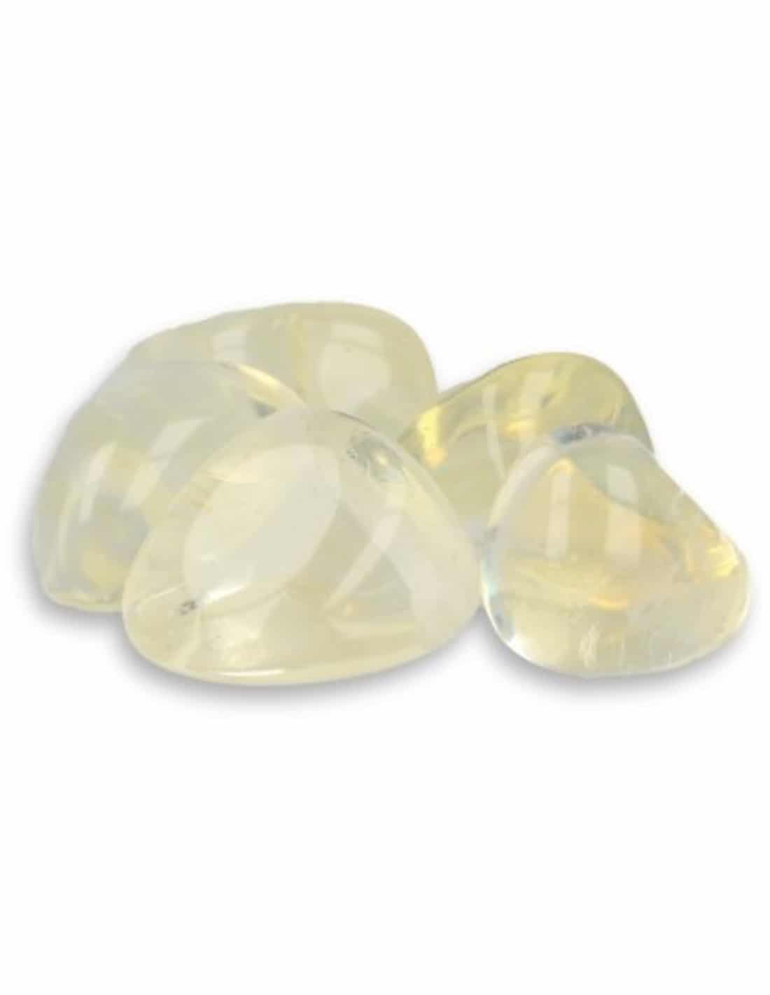 Opalit Trommelsteine gelb (20-40 mm - 200 Gramm)