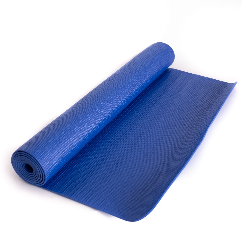 PVC Yogamatte Indigo - 183 x 61 x 0-4 cm