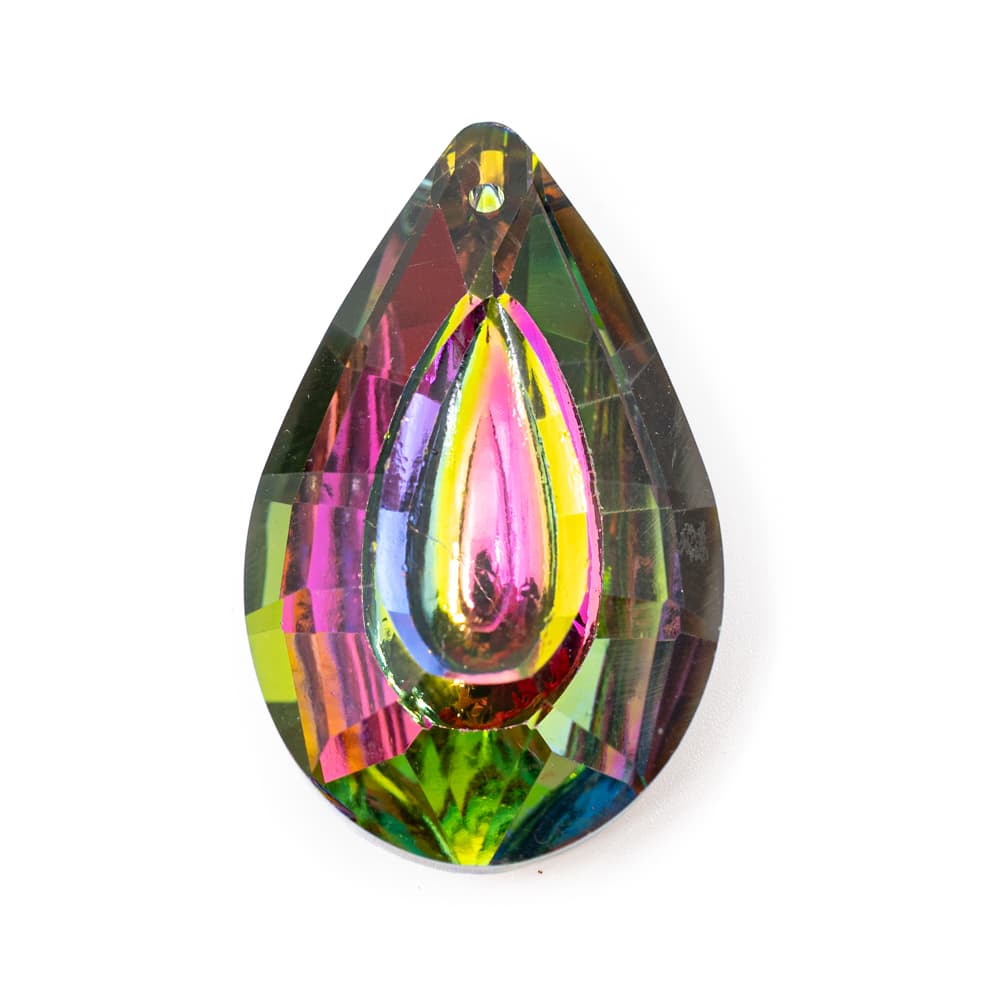 Regenbogenkristall Bindi Mehrfarbig (50 mm)