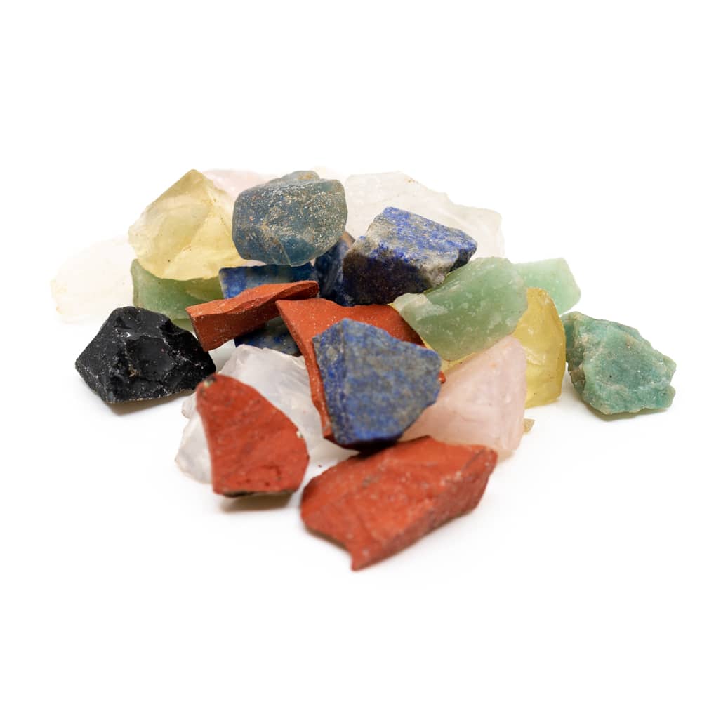 Roh-Edelstein-Mischung (200 Gramm) unter Edelsteine & Mineralien - Edelstein Arten - Rohe Edelsteine