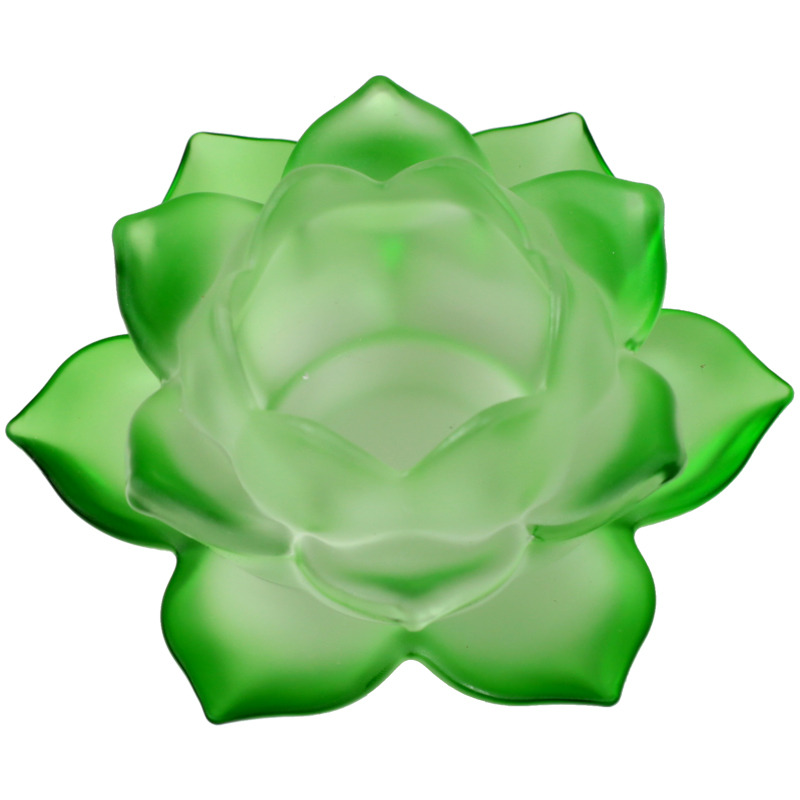 Stimmungslicht Lotusglas Gr-n unter Home & Living - Stimmungslichter - Stimmungslichter Lotus