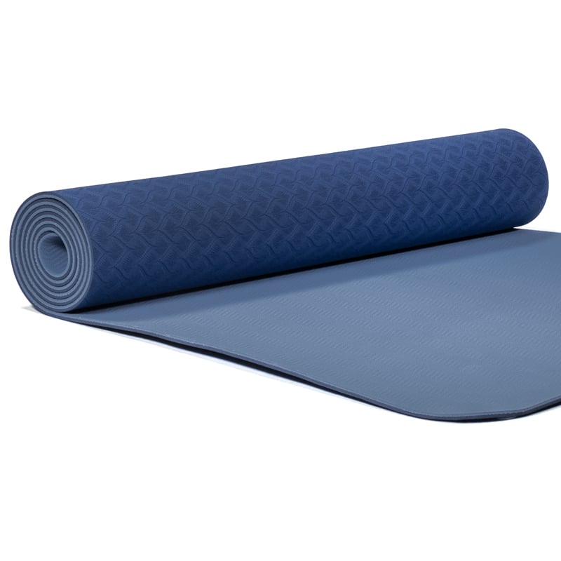 Yogi und Yogini Premium TPE Yogamat Blau - 183 x 61 x 0-5 cm (950 gram)